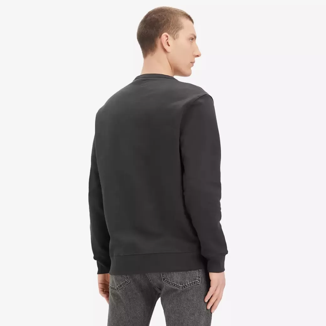 Levi's Standard Rundhalsad Sweatshirt Med Tryck Cheap