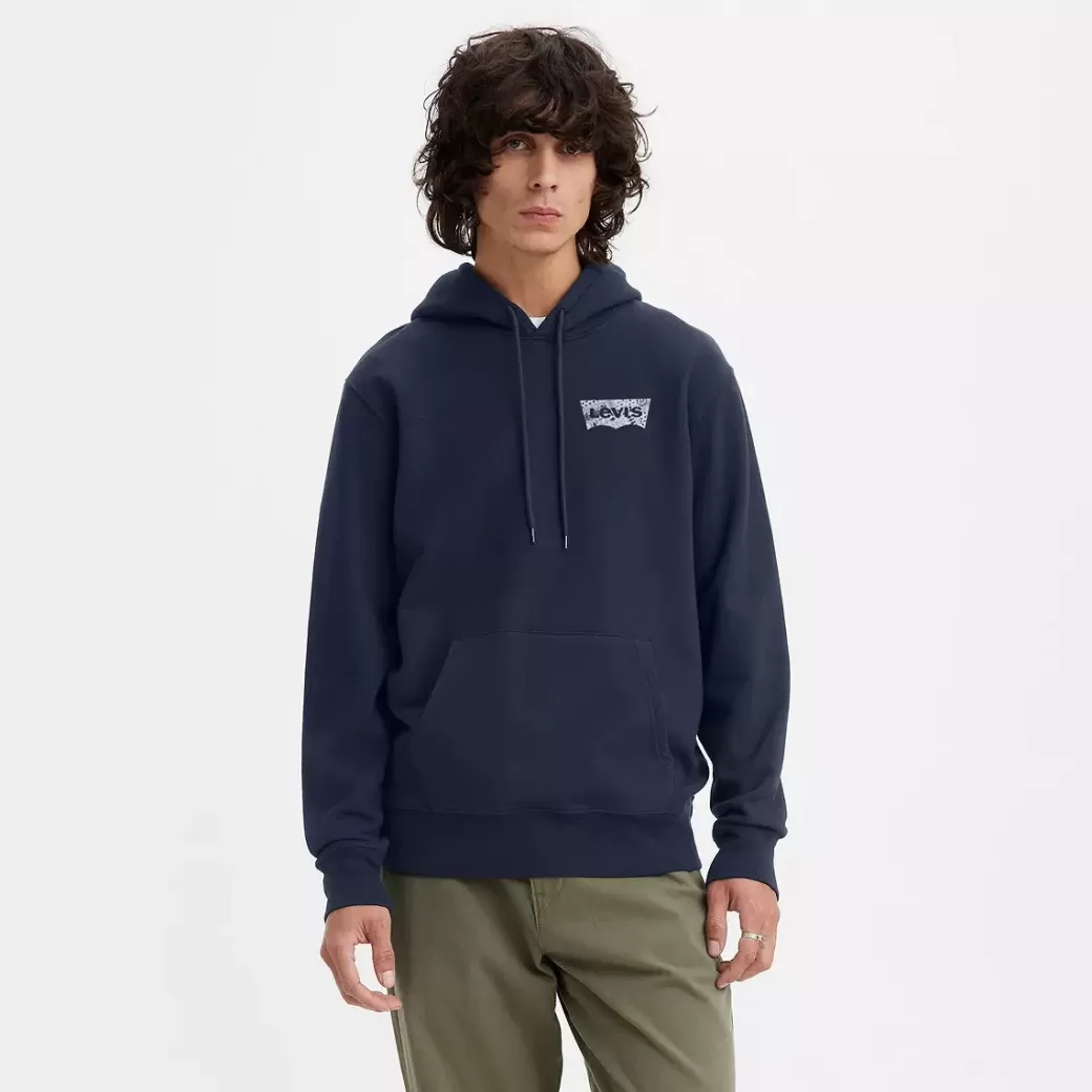 Levi's Standardhuvtroja Med Tryck New