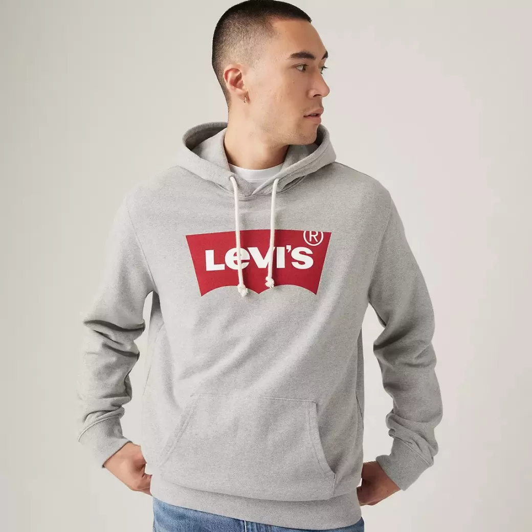 Levi's Standardhuvtroja Med Tryck New