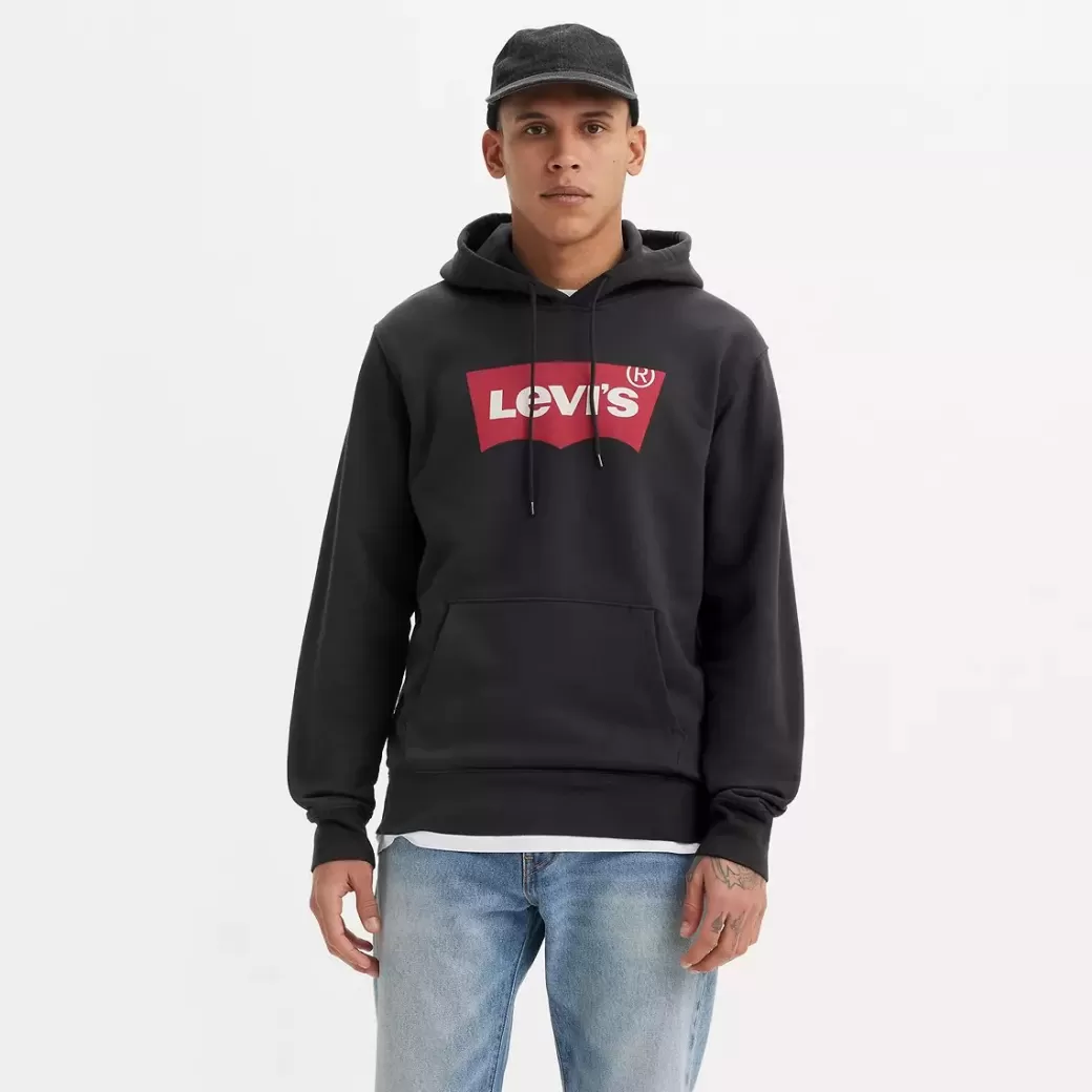 Levi's Standardhuvtroja Med Tryck Outlet