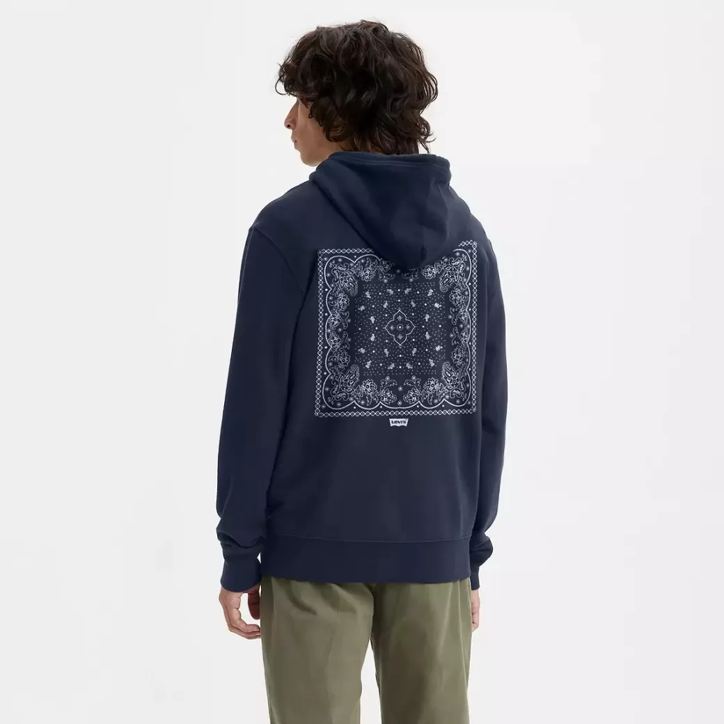Levi's Standardhuvtroja Med Tryck New