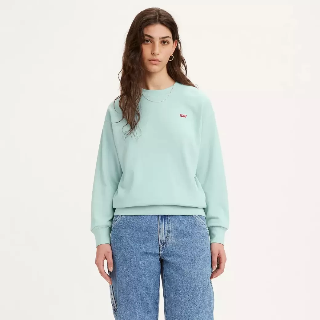 Levi's Standard-Sweatshirt Med Rund Hals New
