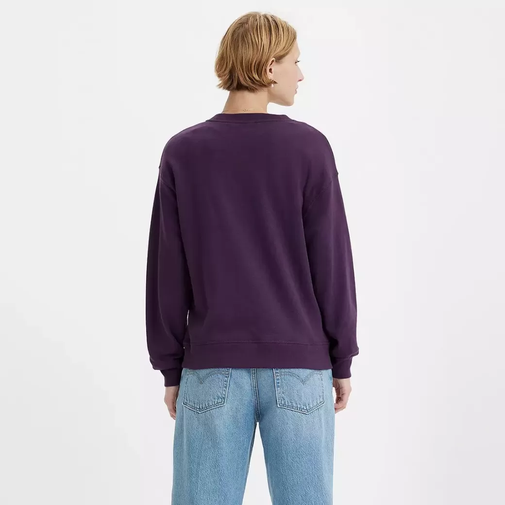 Levi's Standard-Sweatshirt Med Rund Hals Store
