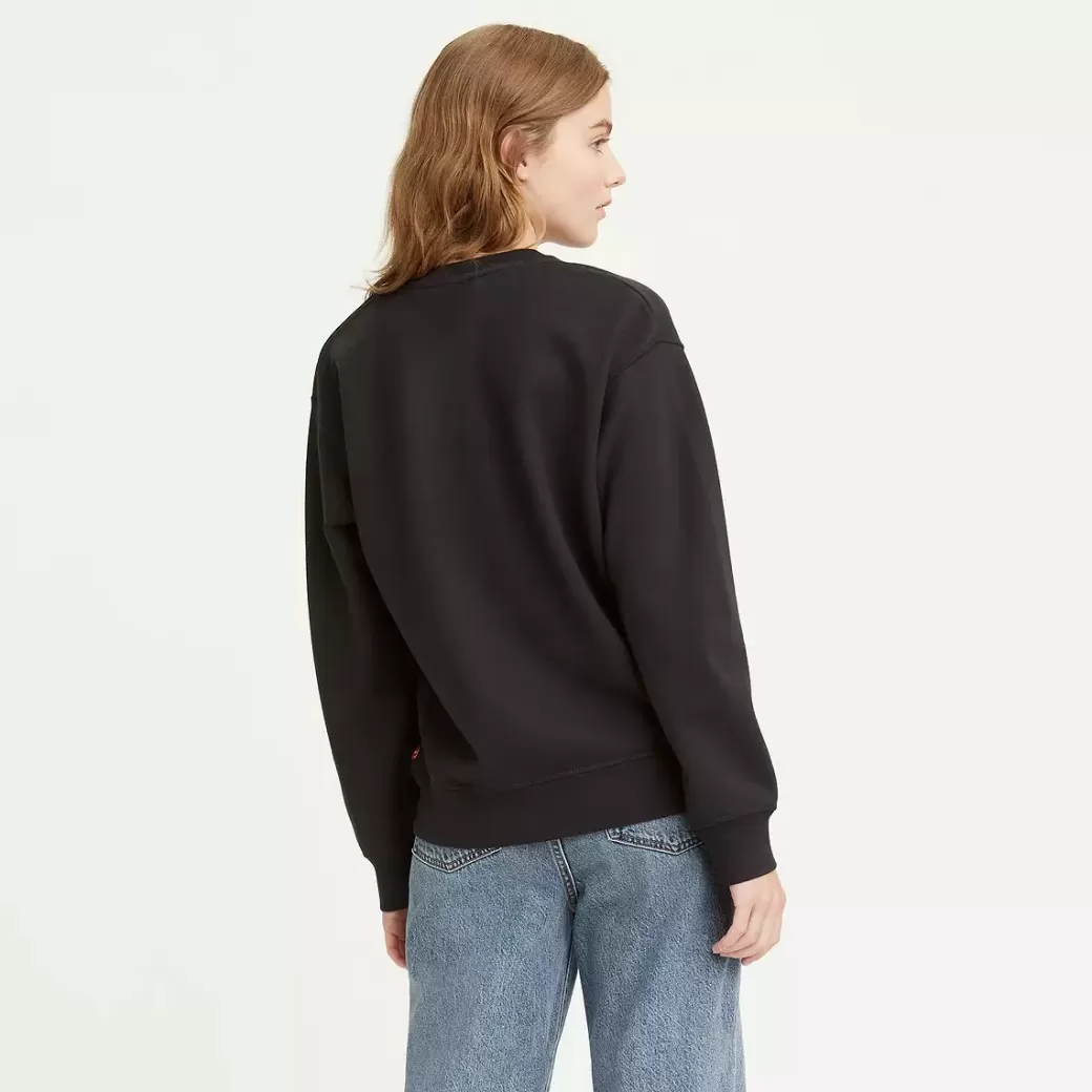 Levi's Standard-Sweatshirt Med Rund Hals Och Tryck Best