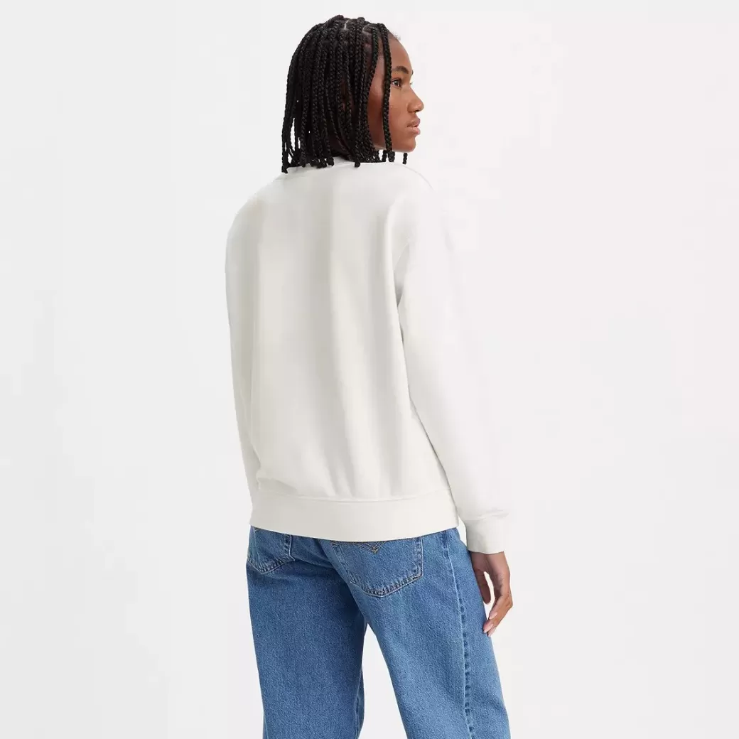 Levi's Standard-Sweatshirt Med Rund Hals Och Tryck Sale