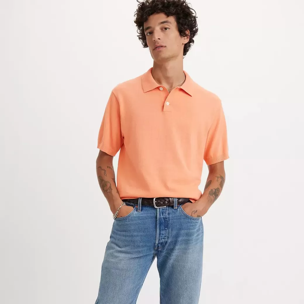 Levi's Stickad Sweatshirtpolo Sale