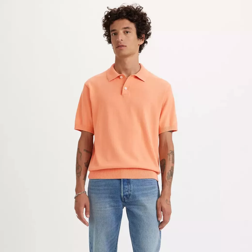 Levi's Stickad Sweatshirtpolo Sale