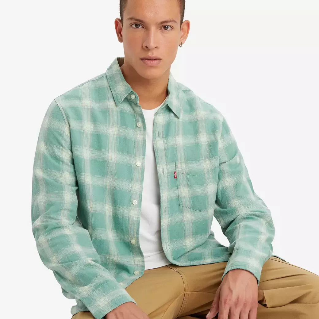Levi's Sunset Pocket-Skjorta Med Standardpassform Outlet