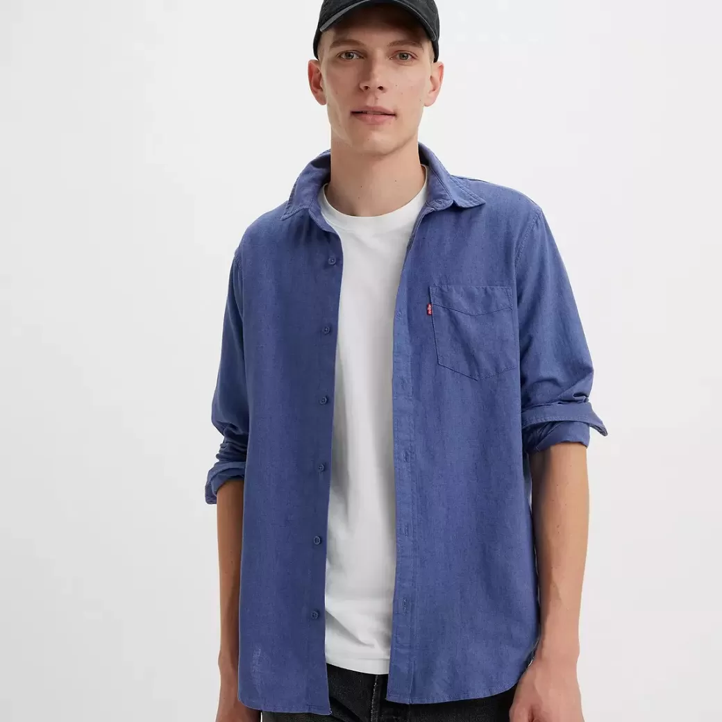 Levi's Sunset Pocket-Skjorta Med Standardpassform Outlet