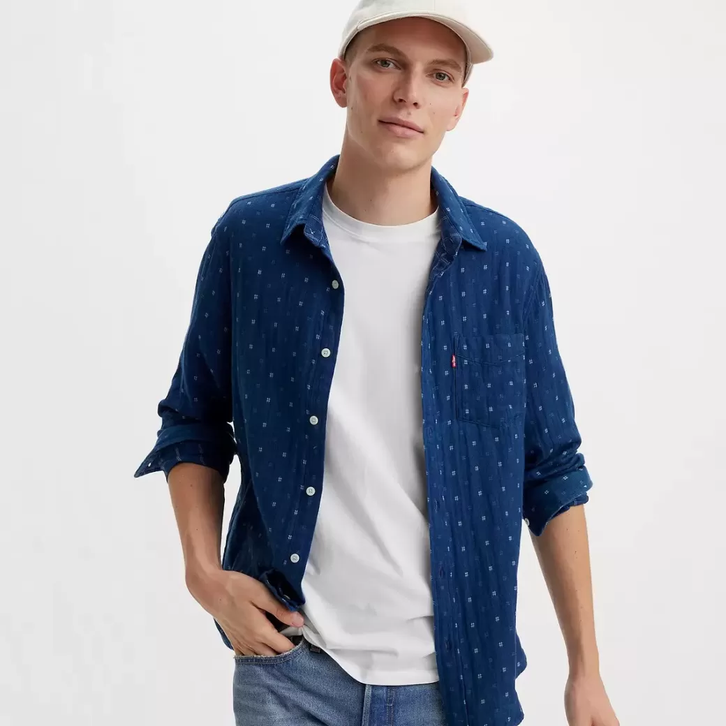 Levi's Sunset Pocket-Skjorta Med Standardpassform Fashion