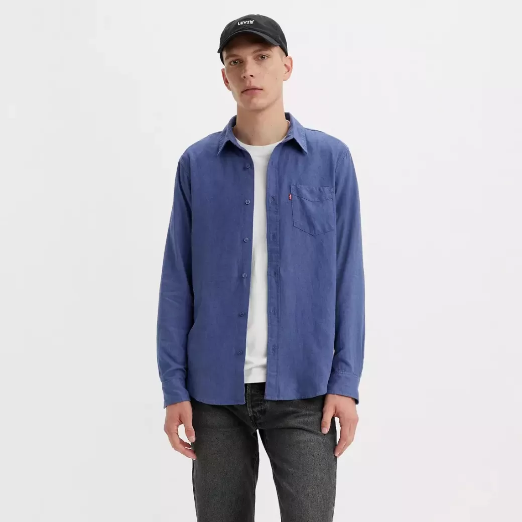 Levi's Sunset Pocket-Skjorta Med Standardpassform Outlet