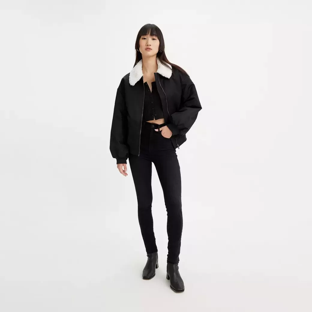 Levi's Super Skinny Jeans Med Hog Midja Best