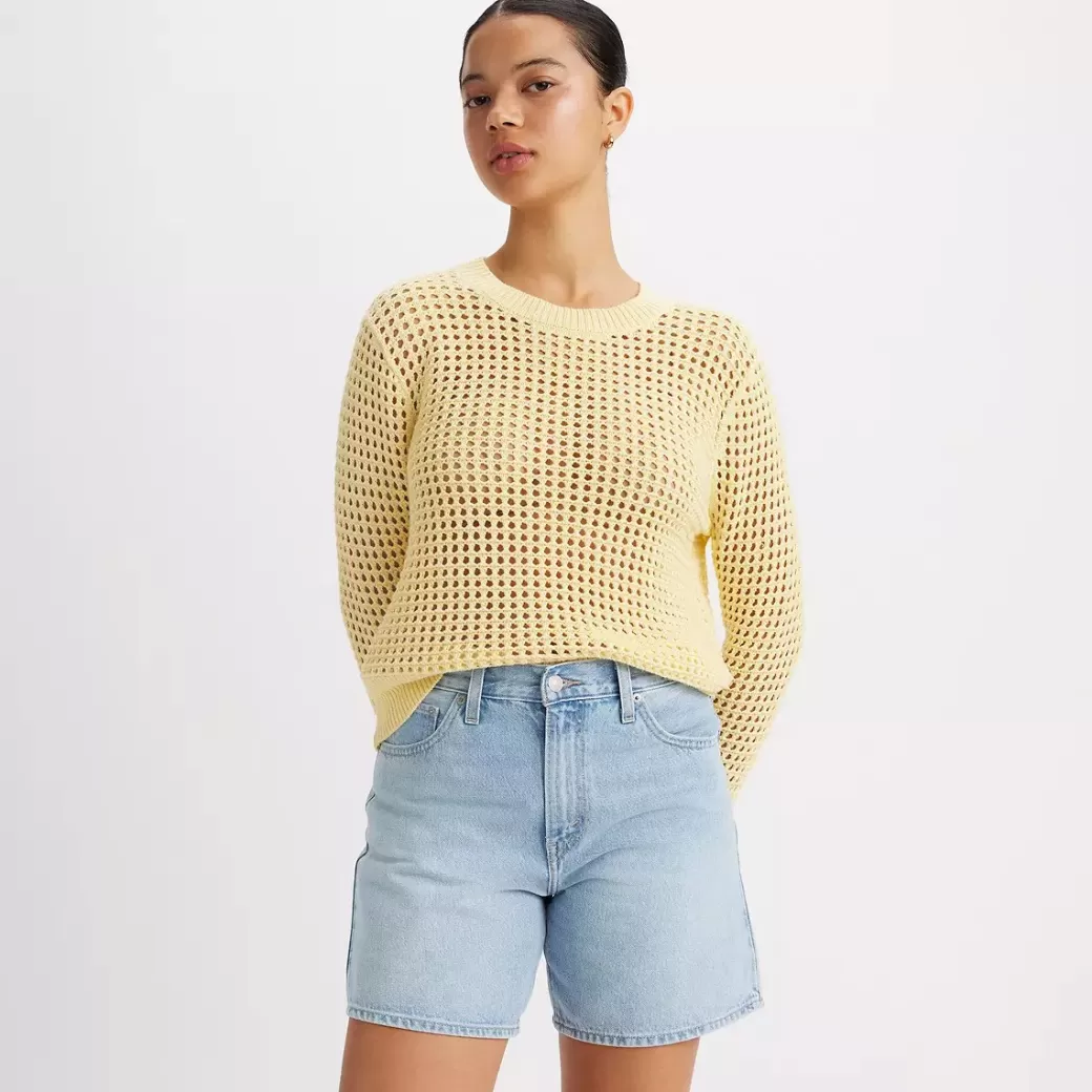 Levi's Superbloom Virkad Langarmad Topp Sale