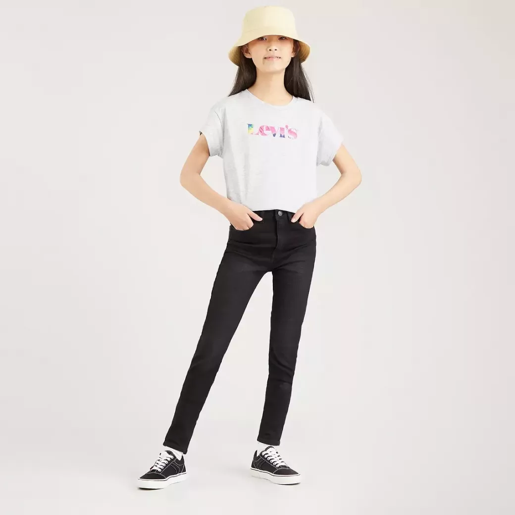 Levi's Supersmala 720 Jeans Med Hog Midja For Tonåringar Hot