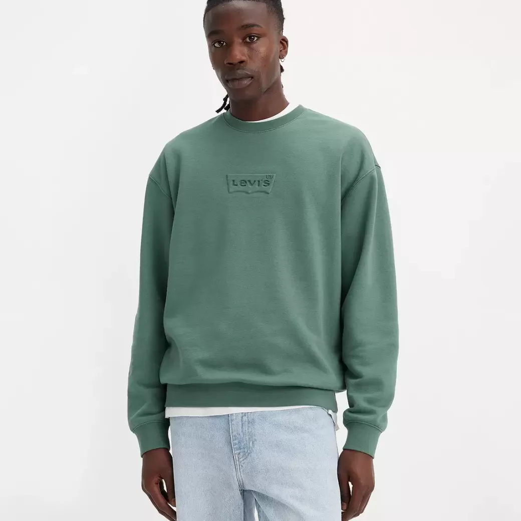 Levi's Sweatshirt I Relaxed-Fit Med Rund Hals Och Tryck Shop