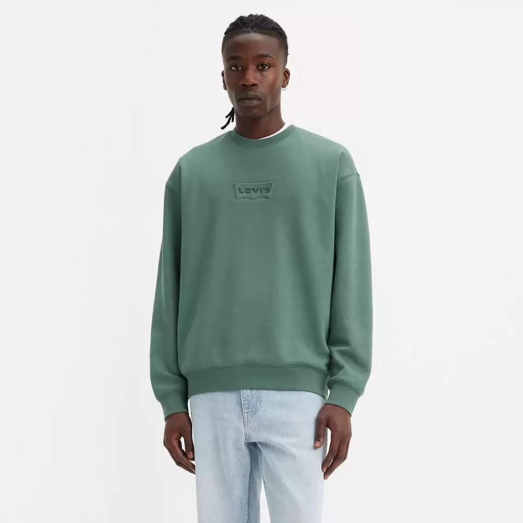 Levi's Sweatshirt I Relaxed-Fit Med Rund Hals Och Tryck Shop