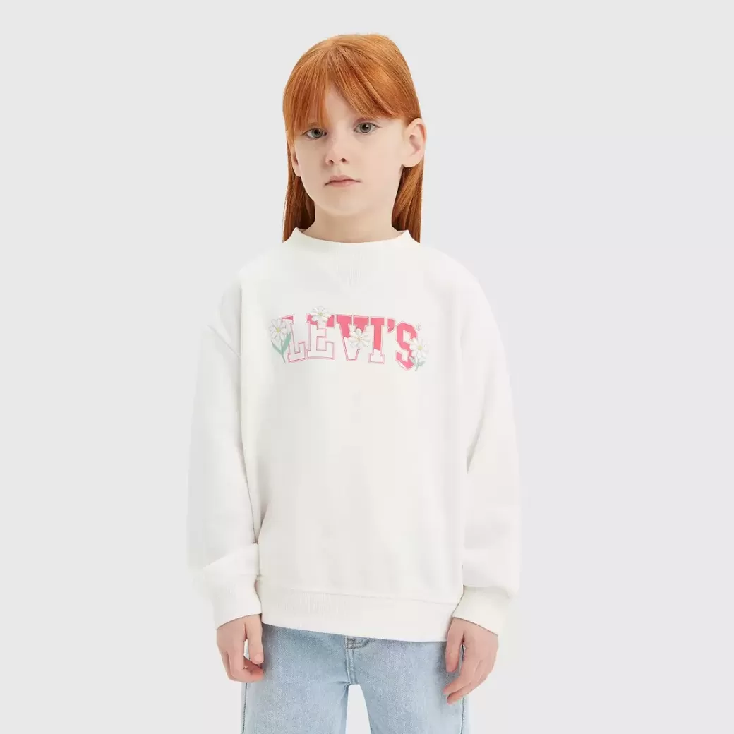 Levi's Sweatshirt Med Rund Hals For Barn Hot