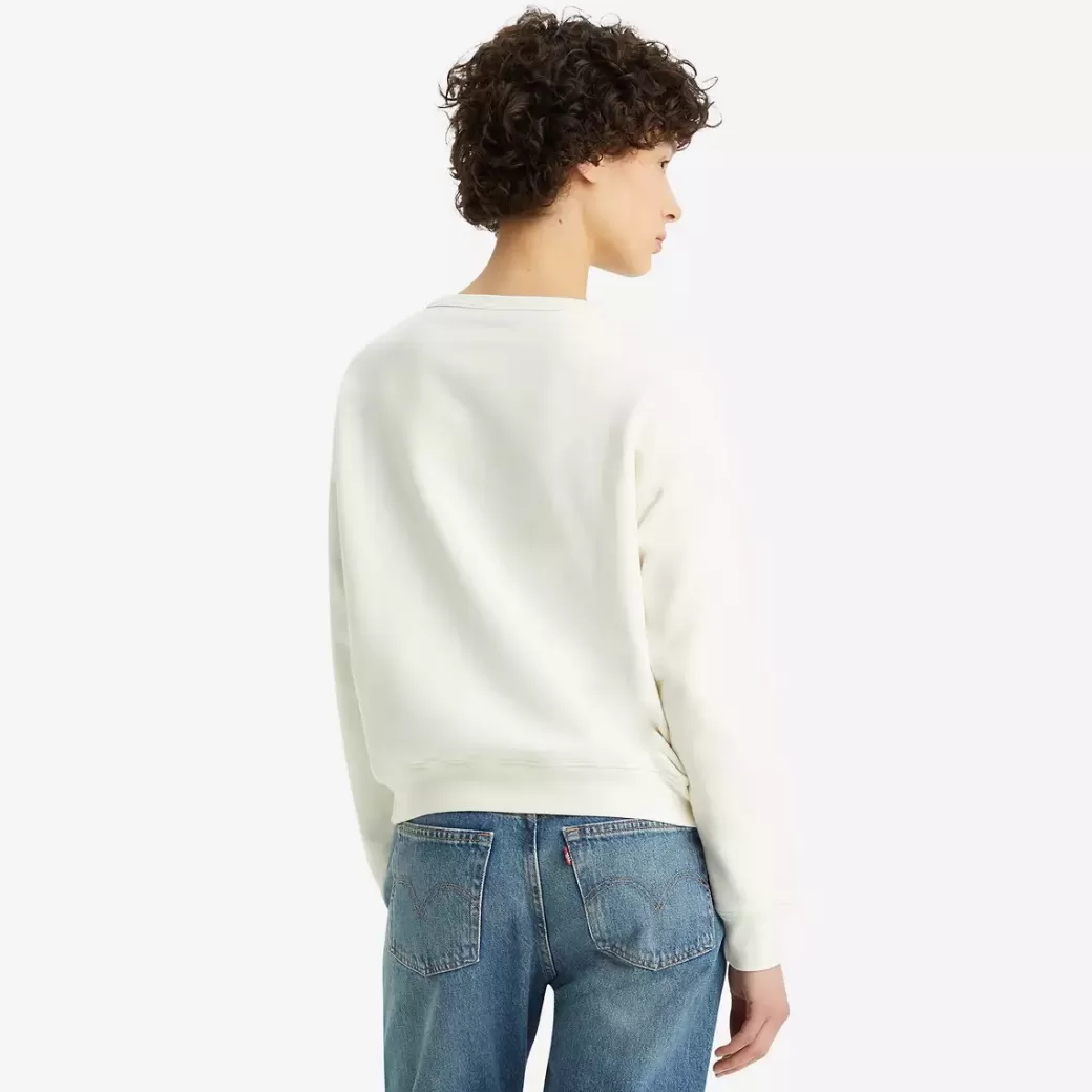 Levi's Sweatshirt Med Rund Hals Och Bildtryck Outlet