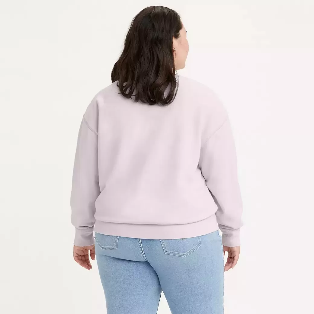 Levi's Sweatshirt Med Rund Hals (Plusstorlek) Store