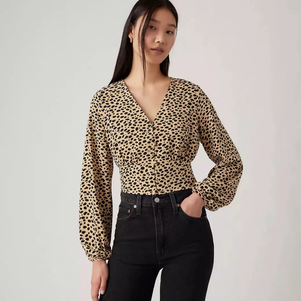 Levi's Tamara Langarmad Blus Cheap