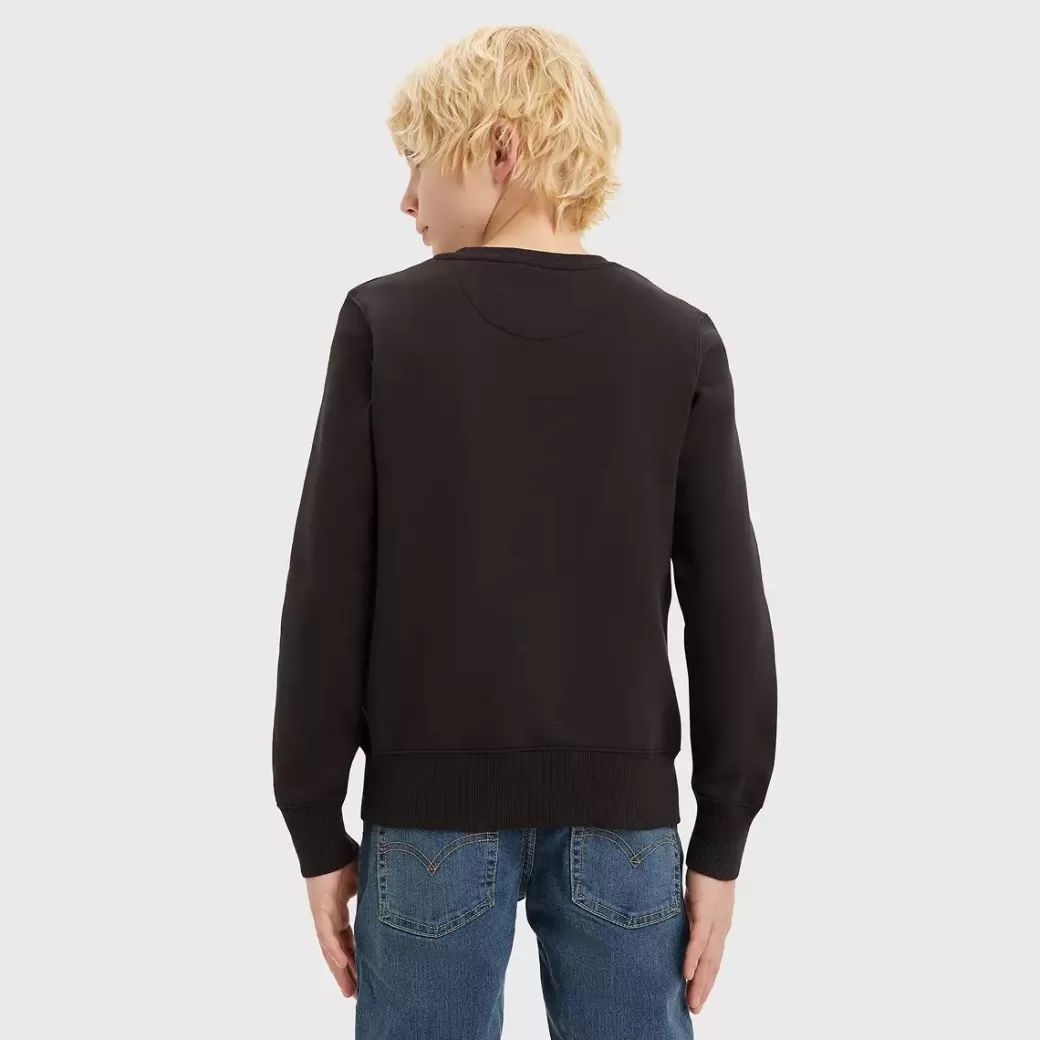Levi's Teenager Mini Logo Crewneck Sweatshirt New