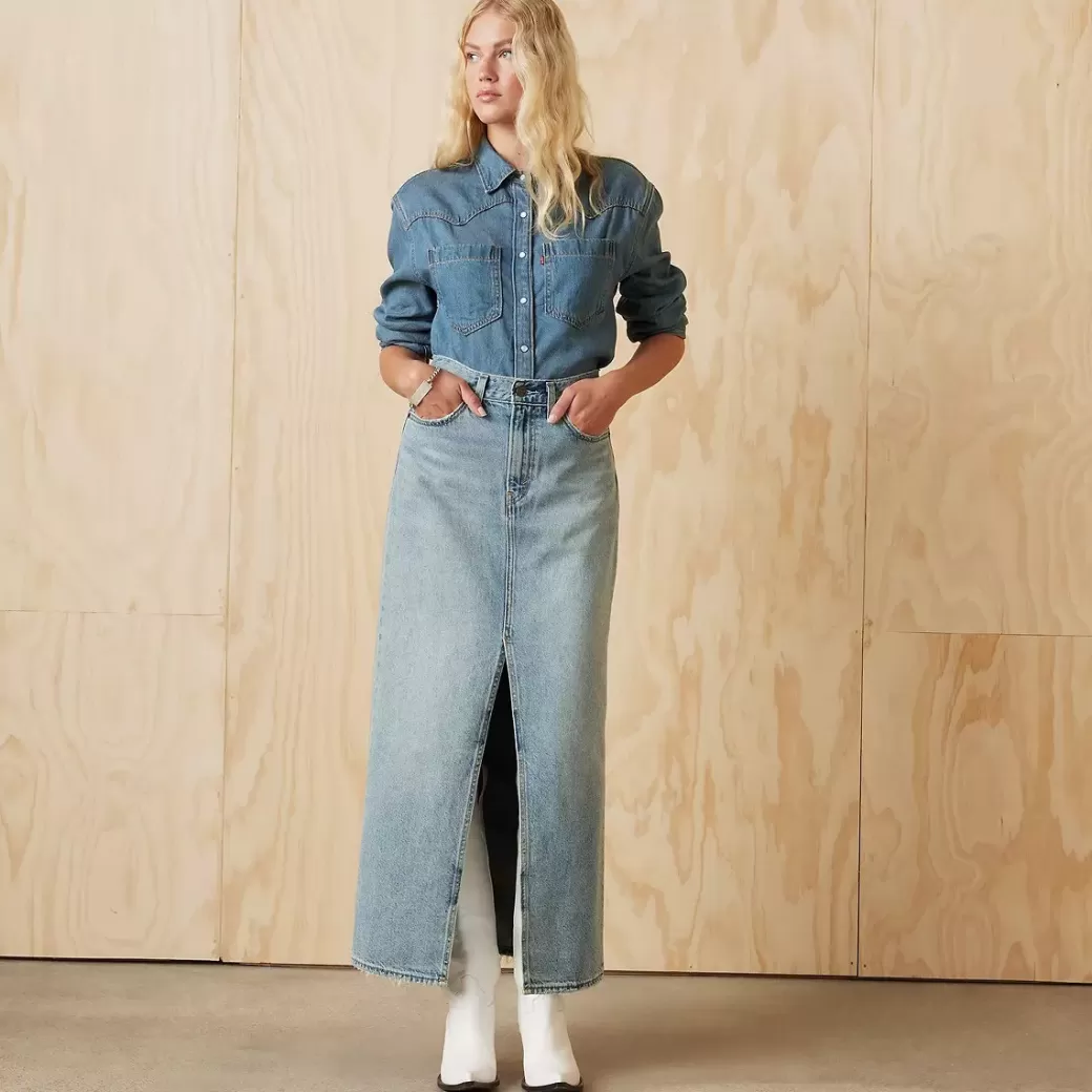 Levi's Teodora Lightweight Westernskjorta Cheap