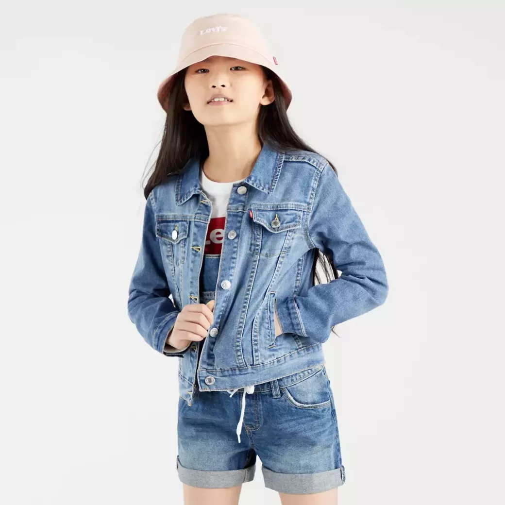 Levi's Truckerjacka For Tonåringar Clearance