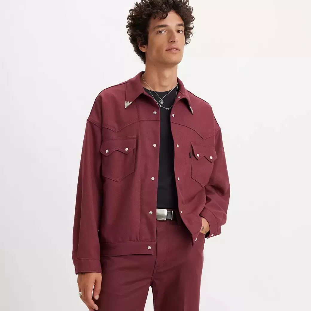 Levi's Truckerjacka I Westernstil New