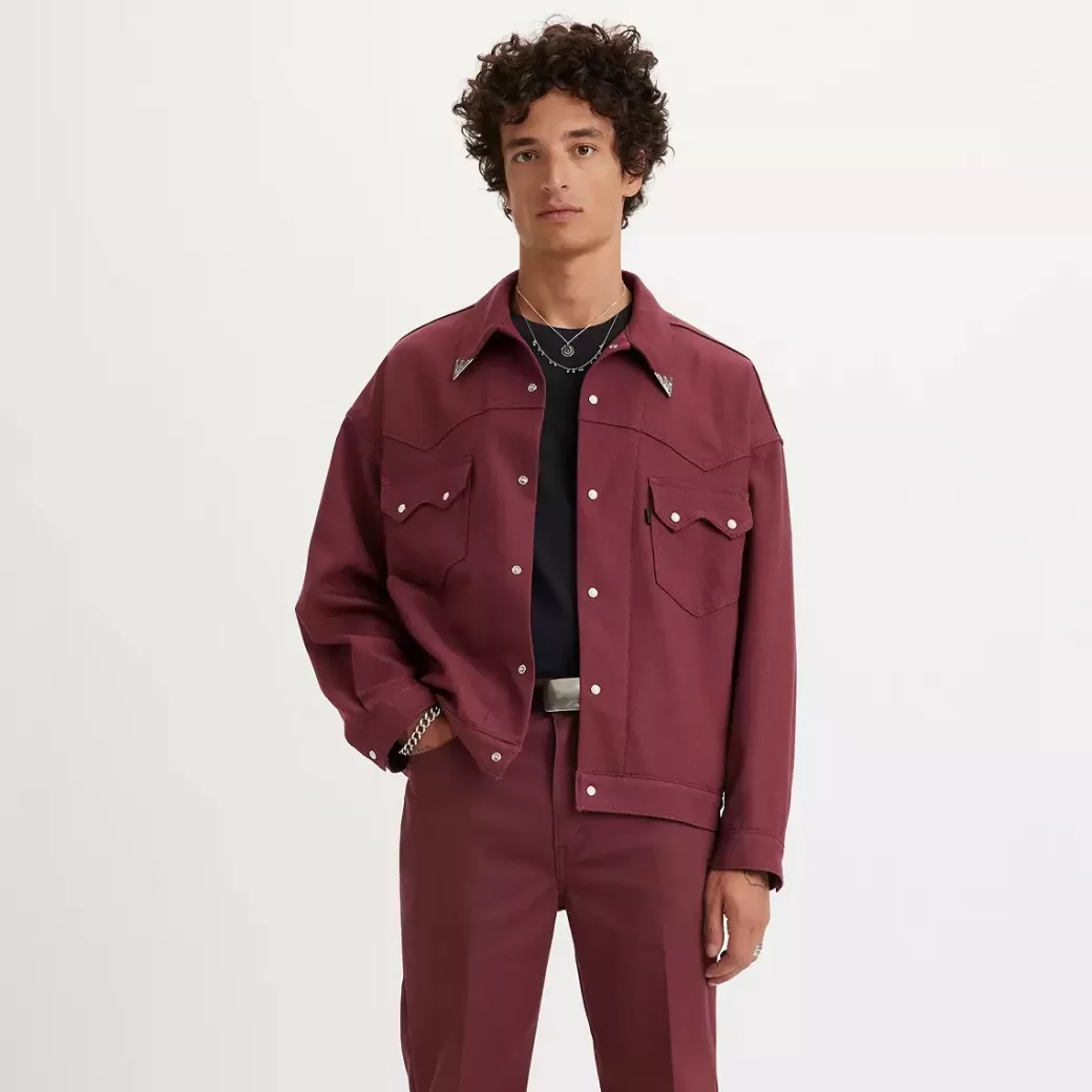 Levi's Truckerjacka I Westernstil New