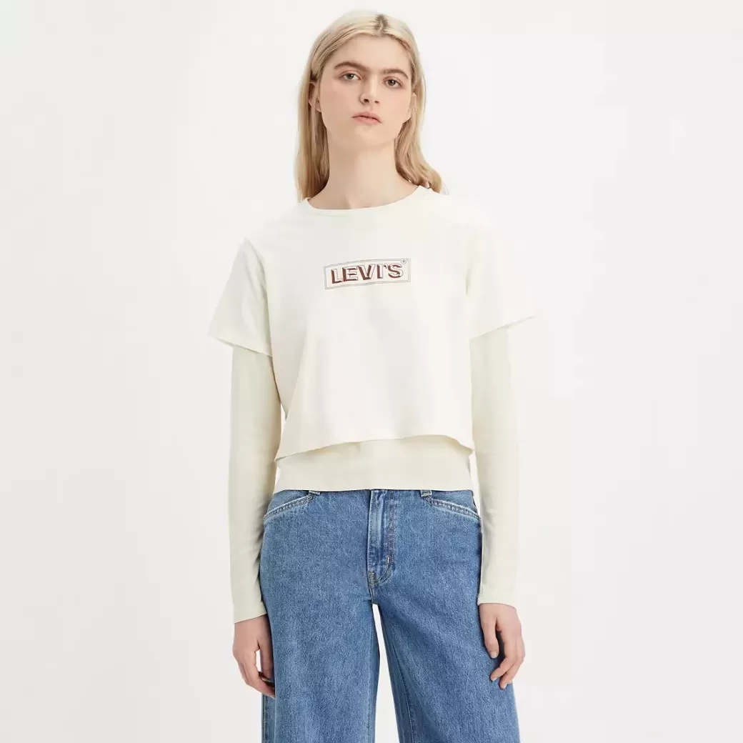 Levi's Tryck As If Tee Discount