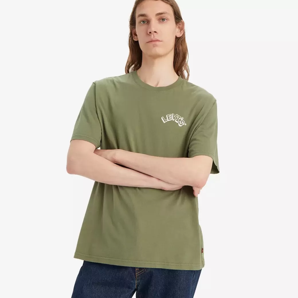 Levi's T-Shirt I Relaxed-Fit Med Tryck Best