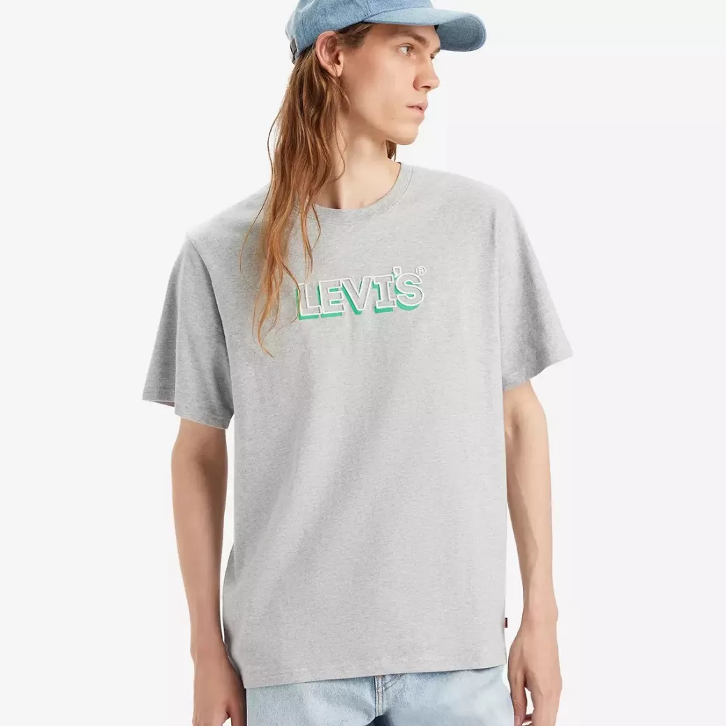 Levi's T-Shirt I Relaxed-Fit Med Tryck Cheap