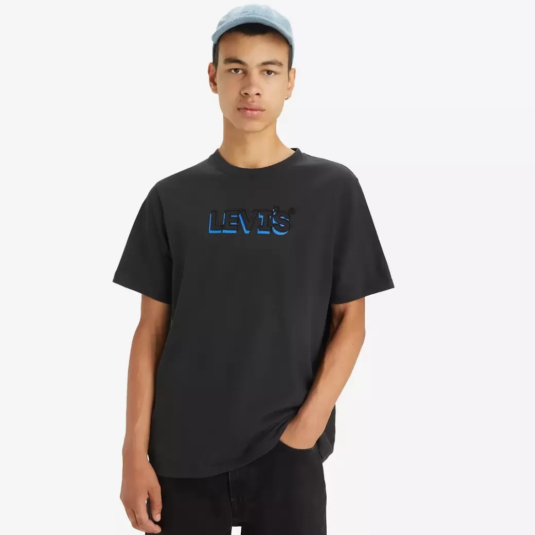 Levi's T-Shirt I Relaxed-Fit Med Tryck New