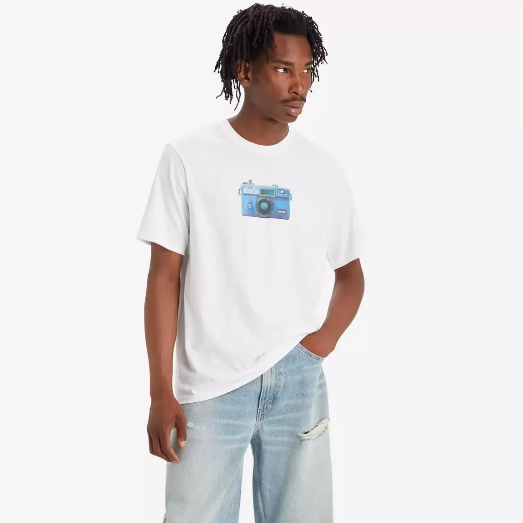 Levi's T-Shirt I Relaxed-Fit Med Tryck Sale