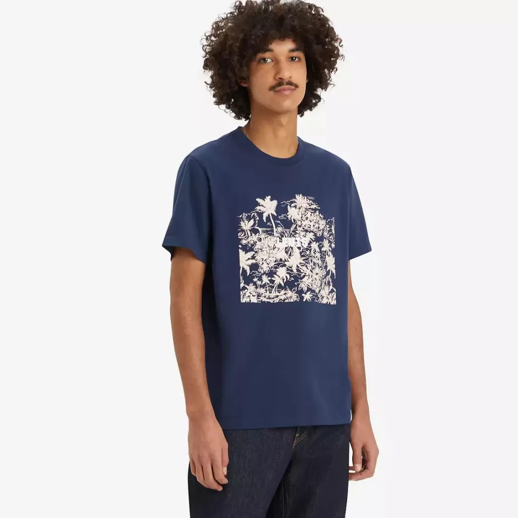 Levi's T-Shirt I Relaxed-Fit Med Tryck Sale