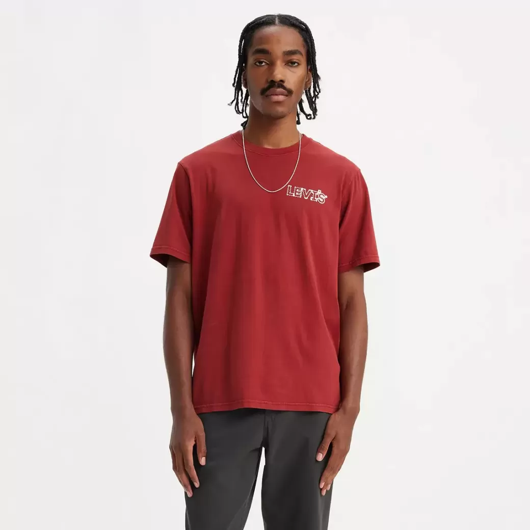 Levi's T-Shirt I Relaxed-Fit Med Tryck Flash Sale