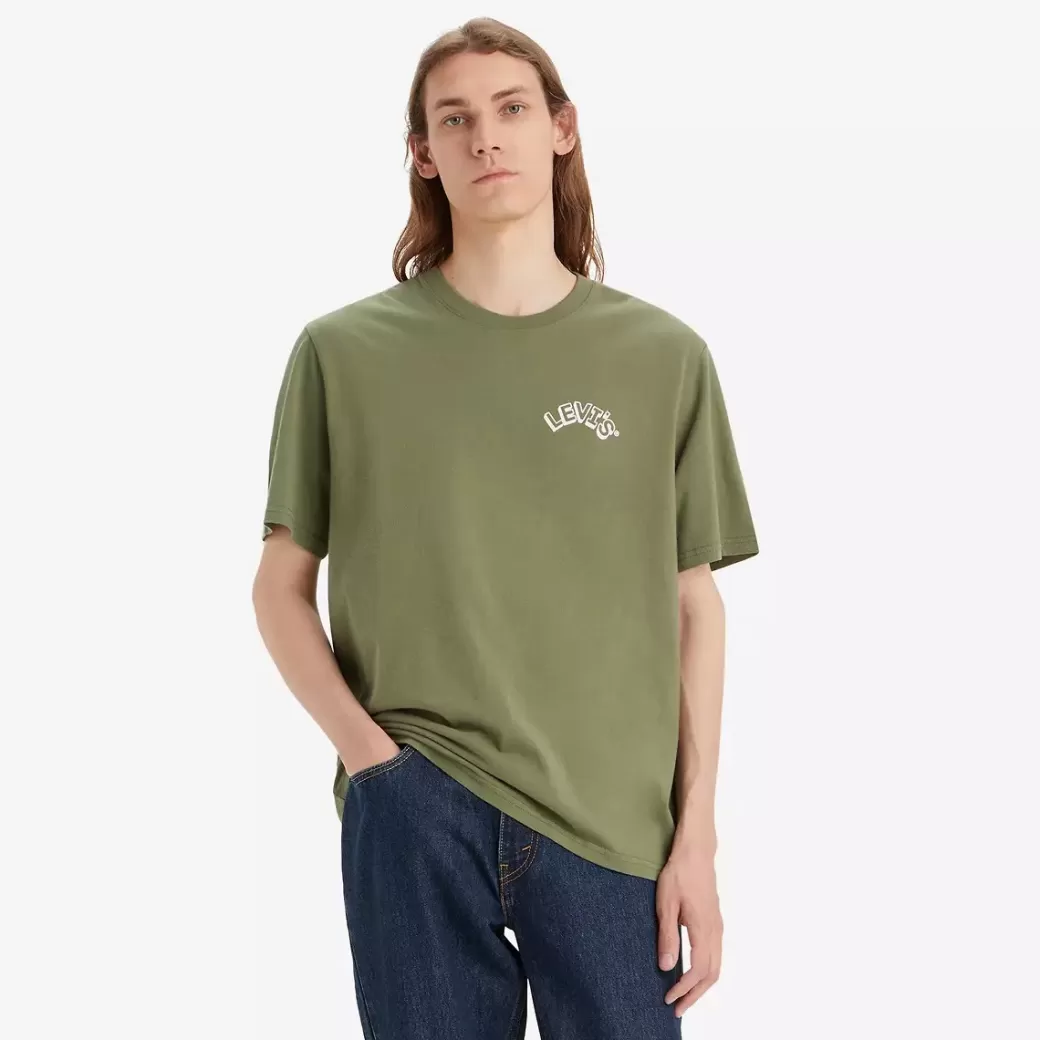 Levi's T-Shirt I Relaxed-Fit Med Tryck Best