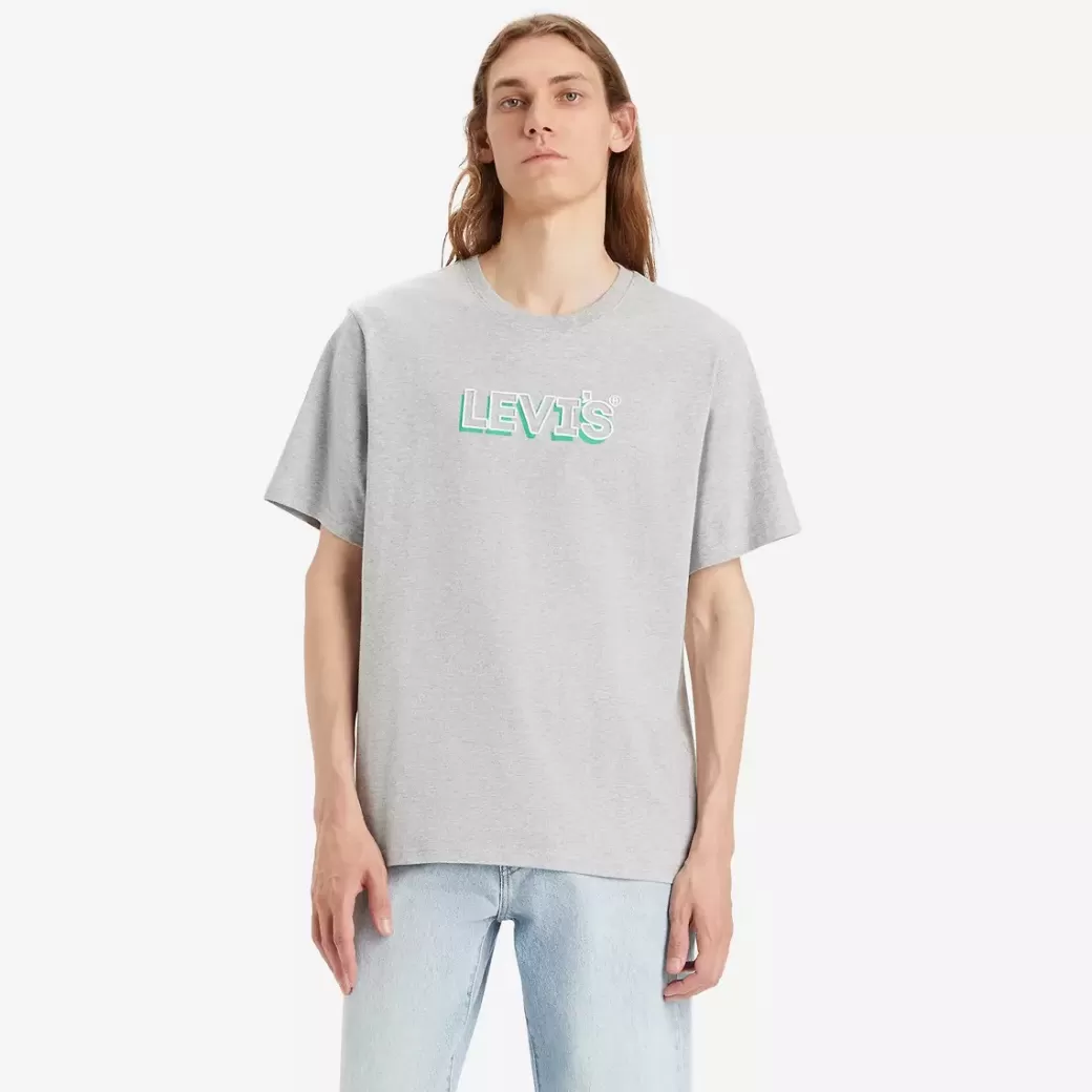 Levi's T-Shirt I Relaxed-Fit Med Tryck Cheap