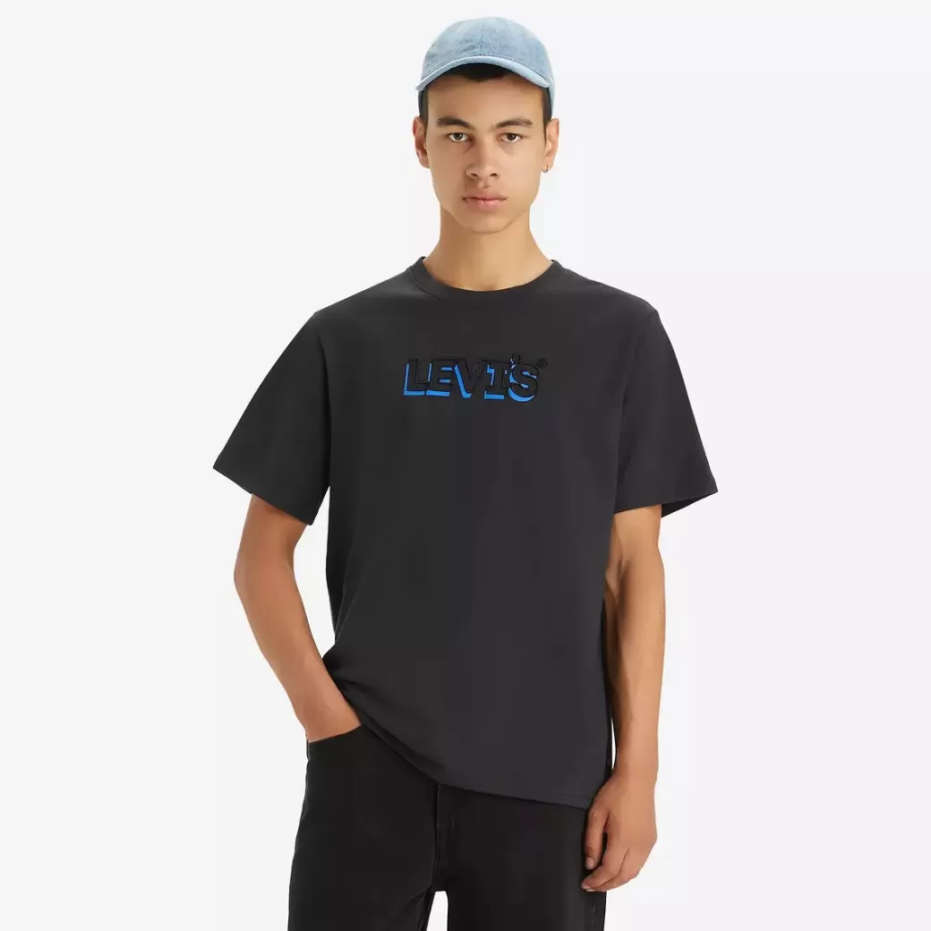Levi's T-Shirt I Relaxed-Fit Med Tryck New