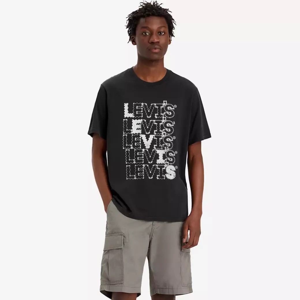 Levi's T-Shirt I Relaxed-Fit Med Tryck Sale