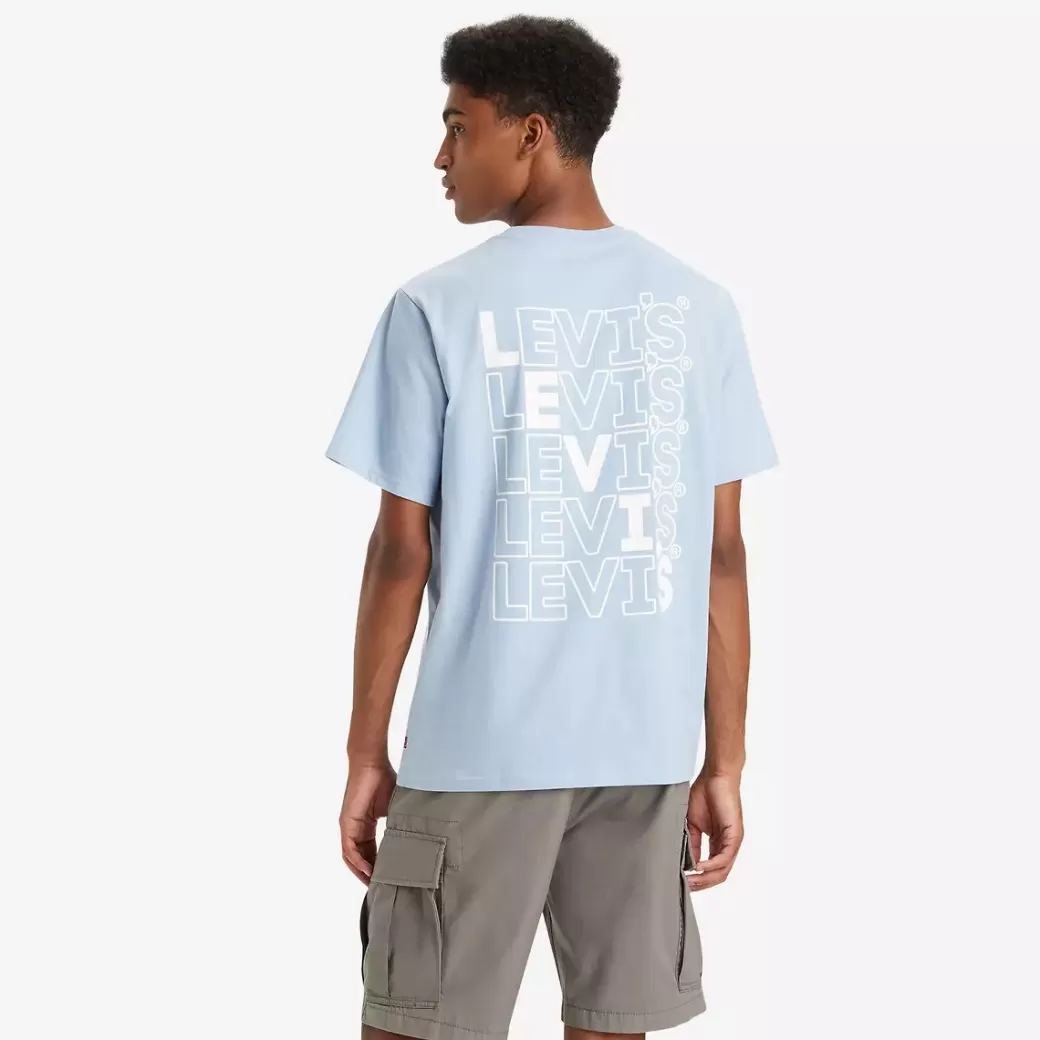 Levi's T-Shirt I Relaxed-Fit Med Tryck Hot