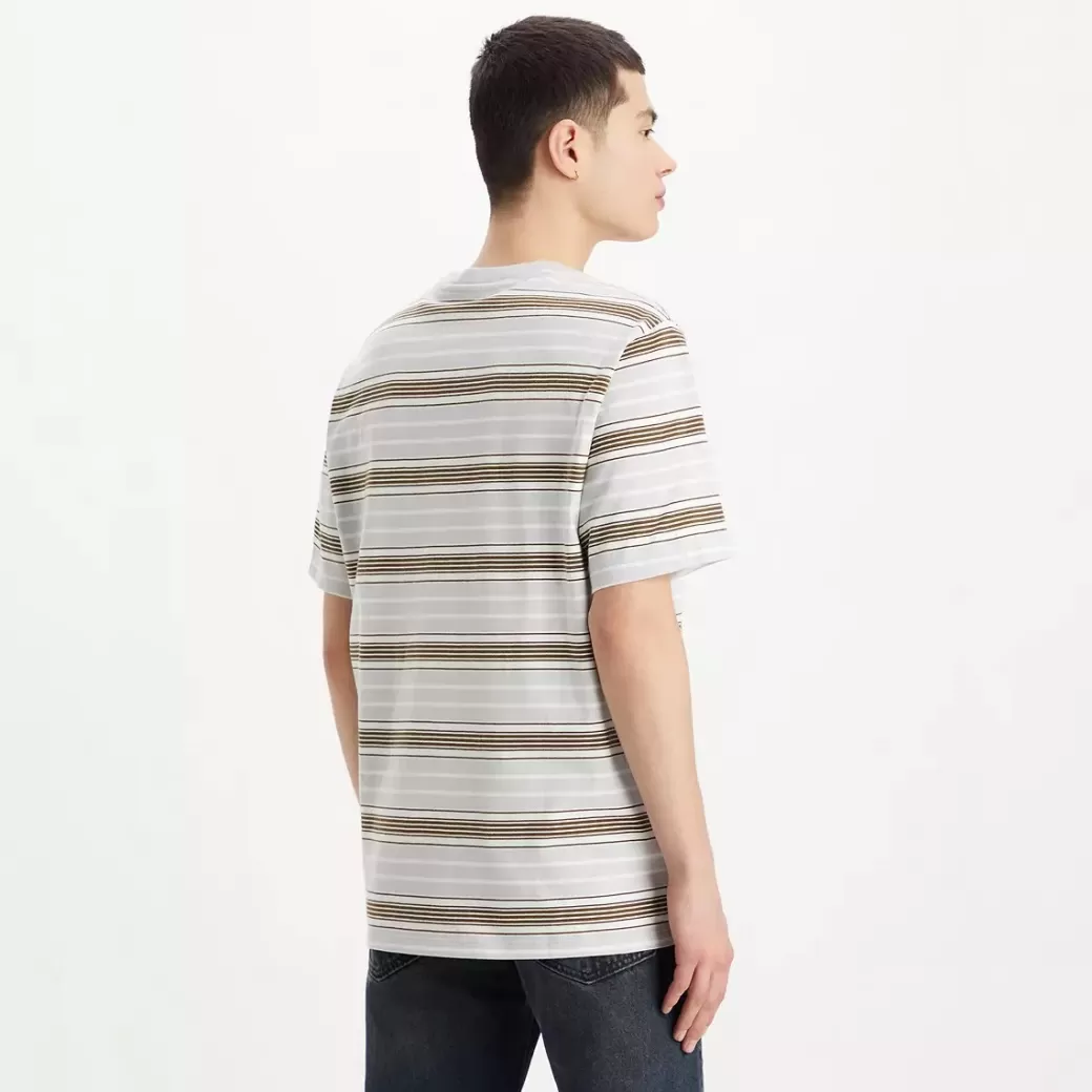 Levi's T-Shirt Med Ficka I Ledig Passform Clearance