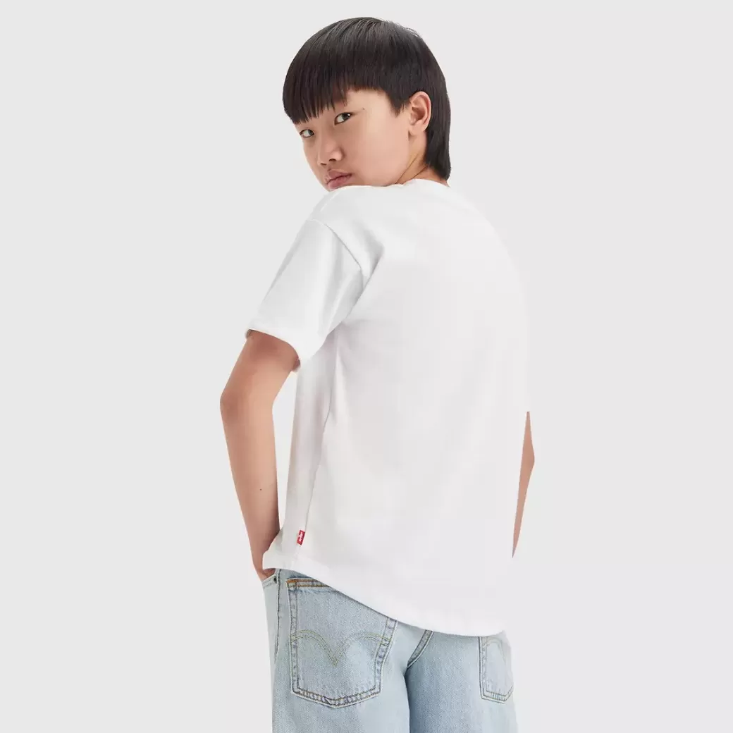 Levi's T-Shirt Med Ficka Och Vagig Fall For Tonåringar Cheap
