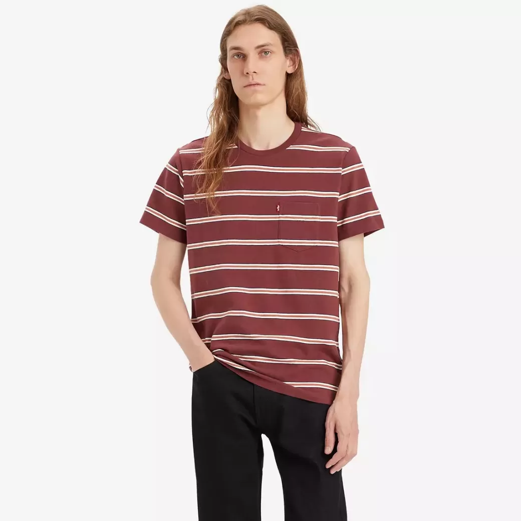Levi's T-Shirt Med Fickor I Klassisk Passform Fashion