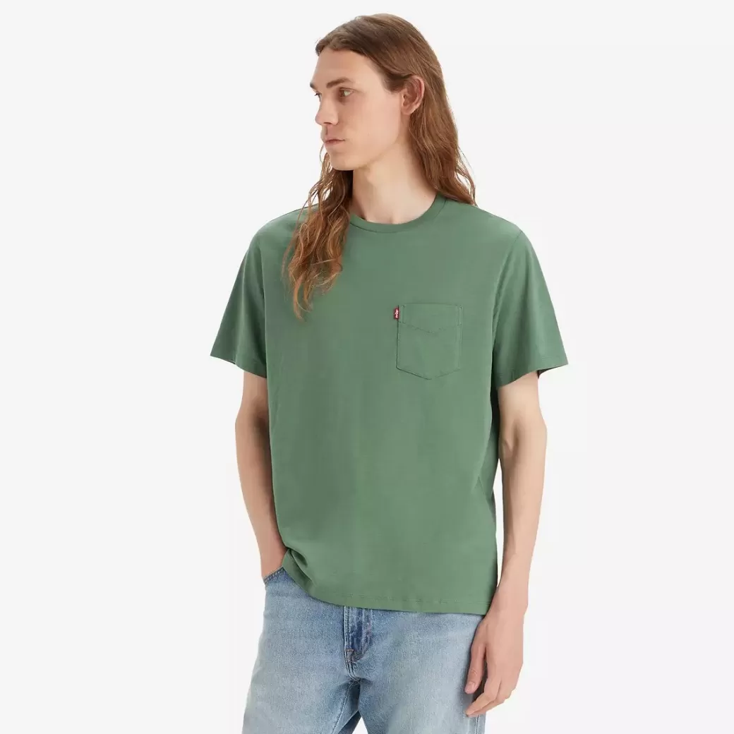 Levi's T-Shirt Med Fickor I Klassisk Passform Best