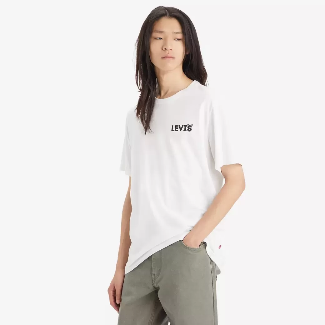 Levi's T-Shirt Med Grafik Relaxed-Fit Best