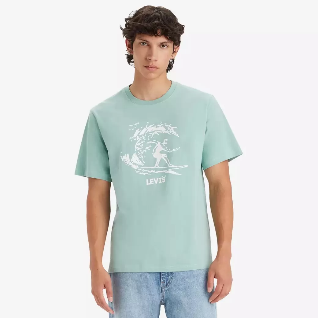 Levi's T-Shirt Med Grafik Relaxed-Fit Cheap