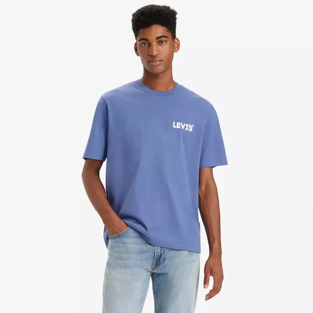 Levi's T-Shirt Med Grafik Relaxed-Fit Discount