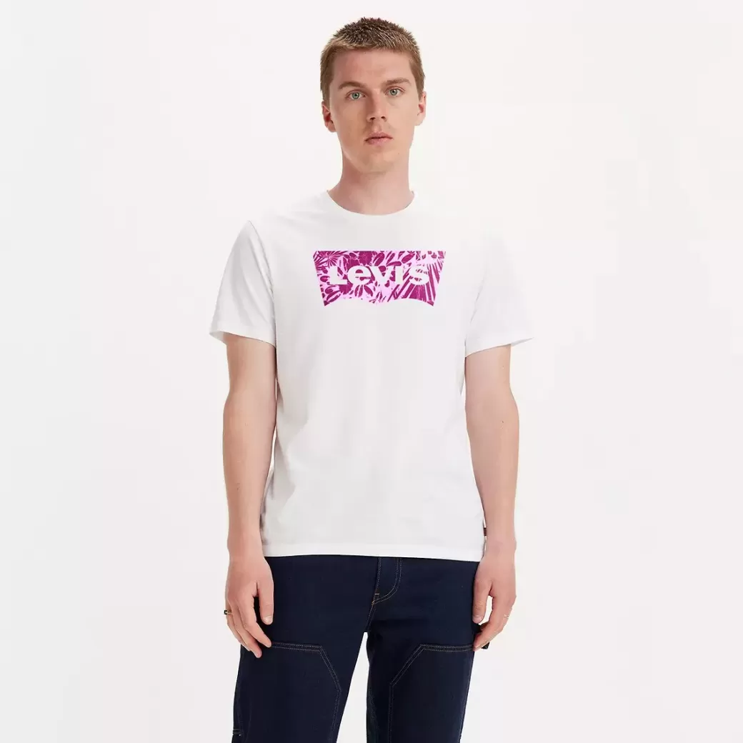 Levi's T-Shirt Med Rund Hals Och Tryck Sale