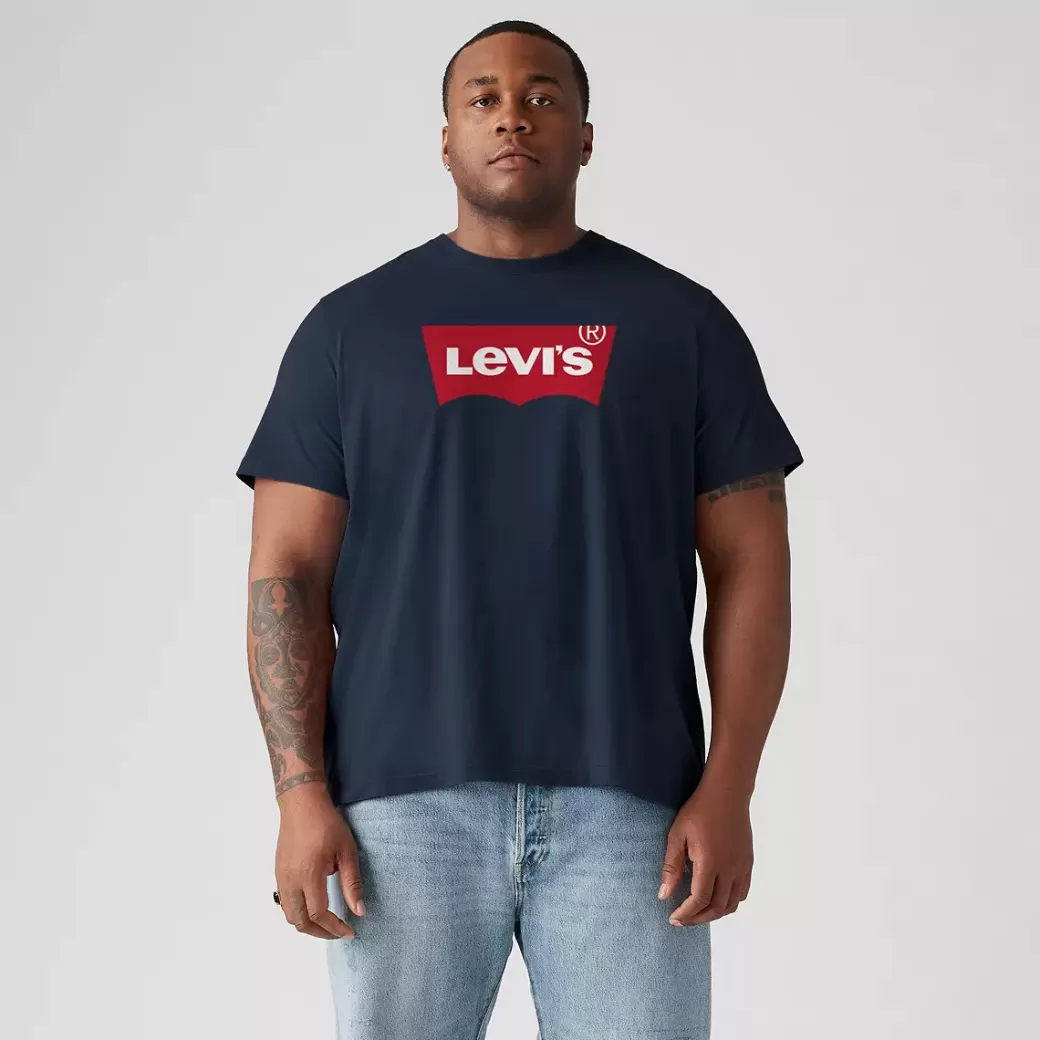 Levi's T-Shirt Med Tryck (Stor Och Lang) Cheap